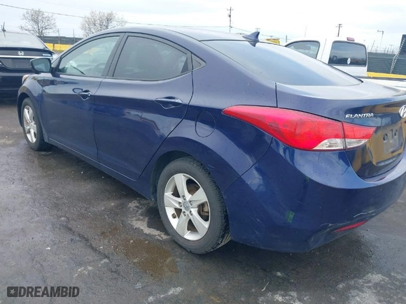 2011 Hyundai Elantra GLS PZEV with VIN 5NPDH4AE3BH056712, listed as a IAAI auction lot 41914369 with 144,513 mi miles. Bid and sale history available at carsss.com. Image 3.