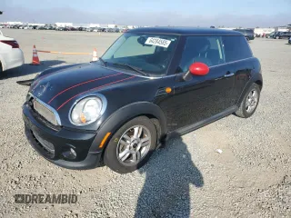 2012 MINI Hardtop with VIN WMWSU3C56CT258058, listed as a Copart auction lot 64284585 with Not provided miles and Salvage title. Bid and sale history available at DreamBid. Image 1.