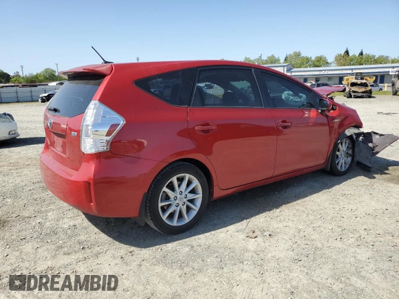 2012 Toyota Prius Two with VIN JTDZN3EU5C3036971, listed as a Copart auction lot 52208535 with 192,367 mi miles and Salvage Title. Bid and sale history available at DreamBid. Image 3.
