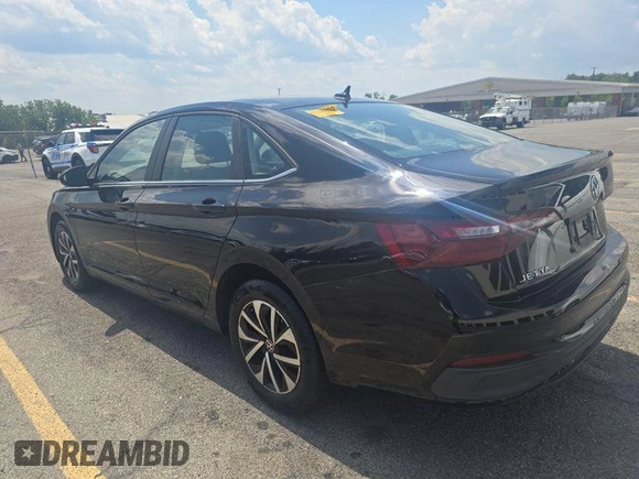 2024 Volkswagen Jetta S with VIN 3VW5M7BU6RM050864, listed as a IAAI auction lot 42854244 with 23,681 mi miles and . Bid and sale history available at DreamBid. Image 6.