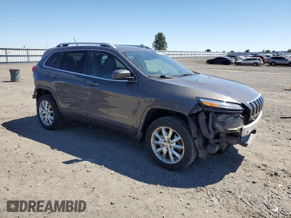 2014 Jeep Cherokee Limited z VIN 1C4PJMDS1EW170001, wystawiony jako Copart lot #57645655 z przebiegiem 154 098 mil mil oraz Szkoda całkowita • Salvage title. Historia ofert i sprzedaży dostępna na DreamBid. Obrazek 4.