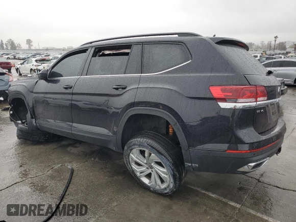 2023 Volkswagen Atlas SE with VIN 1V2JR2CA5PC539098, listed as a Copart auction lot 45048755 with Not provided miles and Salvage title. Bid and sale history available at DreamBid. Image 2.