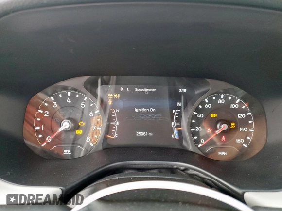2023 Jeep Compass Limited с VIN 3C4NJDCN7PT522669, выставлен на аукционе Copart как лот 58012955 с пробегом 25 061 миль миль и Списание • Salvage title. История ставок и продаж доступна на DreamBid. Изображение 9.