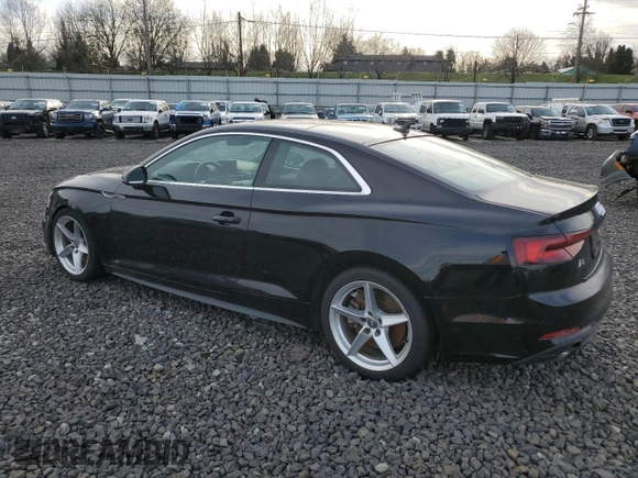 2019 Audi A5 Premium Plus with VIN WAUTNAF59KA007501, listed as a Copart auction lot 42559375 with Not Provided miles and Salvage Title. Bid and sale history available at DreamBid. Image 2.