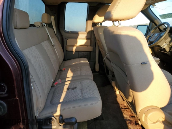 2009 Ford F-150 STX with VIN 1FTRX12899FB22037, listed as a Copart auction lot 48327745 with 0 mi miles and Salvage Title. Bid and sale history available at carsss.com. Image 11.