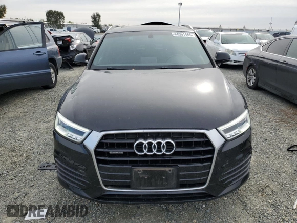 2017 Audi Q3 Prestige with VIN WA1GCCFS4HR016879, listed as a Copart auction lot 44361465 with 48,988 mi miles and Salvage Title. Bid and sale history available at carsss.com. Image 5.