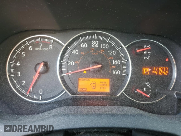 2010 Nissan Maxima SV z VIN 1N4AA5AP1AC831636, wystawiony jako Copart lot #54655015 z przebiegiem 111 077 mil mil oraz Szkoda całkowita • Salvage title. Historia ofert i sprzedaży dostępna na DreamBid. Obrazek 9.