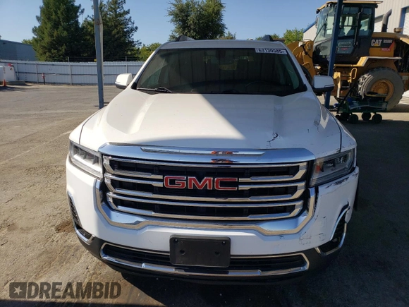 2020 GMC Acadia SLT with VIN 1GKKNULS4LZ165889, listed as a Copart auction lot 63130585 with 39,254 mi miles and Salvage title. Bid and sale history available at DreamBid. Image 5.