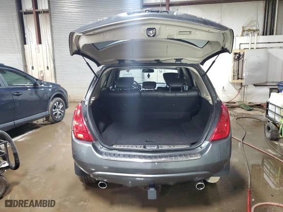 2007 Nissan Murano S with VIN JN8AZ08W17W636148, listed as a Copart auction lot 46939305 with 149,706 mi miles and Salvage Title. Bid and sale history available at carsss.com. Image 6.