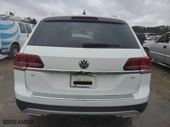 2019 Volkswagen Atlas 3.6L V6 SE w/Technology with VIN 1V2WR2CA8KC604556, listed as a Copart auction lot 43156215 with 92,166 mi miles and Salvage Title. Bid and sale history available at carsss.com. Image 6.