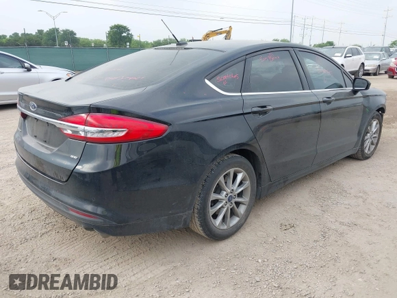2017 Ford Fusion SE with VIN 3FA6P0H7XHR397029, listed as a IAAI auction lot 42281733 with 65,961 mi miles and . Bid and sale history available at DreamBid. Image 4.
