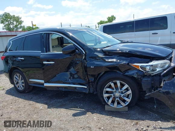 2015 Infiniti QX60 z VIN 5N1AL0MM3FC501878, wystawiony jako IAAI lot #42539150 z przebiegiem 224 239 mil mil oraz . Historia ofert i sprzedaży dostępna na DreamBid. Obrazek 14.