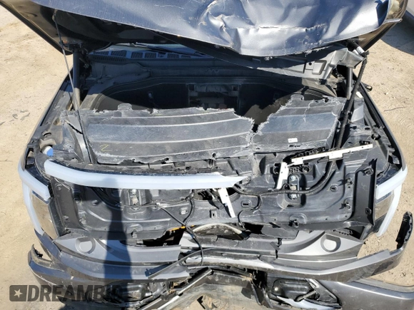2022 Ford F-150 Lightning Pro с VIN 1FTVW1EL1NWG02388, выставлен на аукционе Copart как лот 46108645 с пробегом 20 284 миль миль и Списание • Salvage title. История ставок и продаж доступна на DreamBid. Изображение 11.