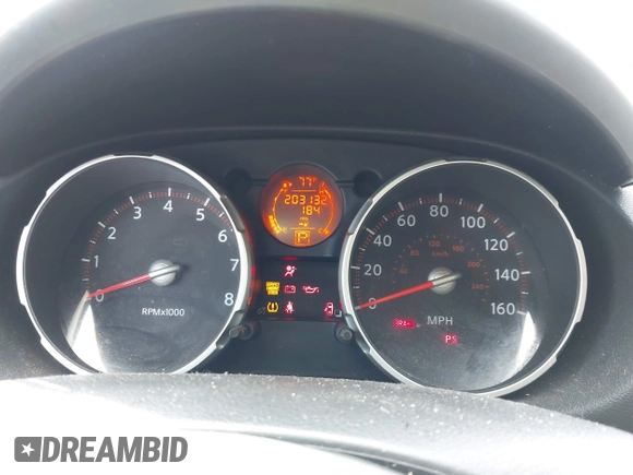 2009 Nissan Rogue SL with VIN JN8AS58TX9W327689, listed as a IAAI auction lot 42111690 with 203,132 mi miles and . Bid and sale history available at DreamBid. Image 7.