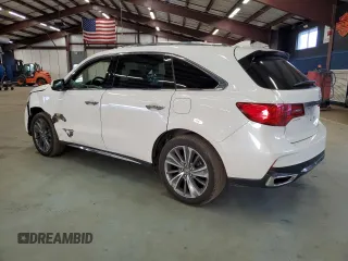 2017 Acura MDX Technology with VIN 5FRYD4H55HB009013, listed as a Copart auction lot 50069845 with 144,380 mi miles and Salvage Title. Bid and sale history available at DreamBid. Image 2.