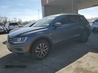 2019 Volkswagen Tiguan SE with VIN 3VV2B7AX5KM024450, listed as a Copart auction lot 52421675 with 132,697 mi miles and Salvage Title. Bid and sale history available at DreamBid. Image 1.