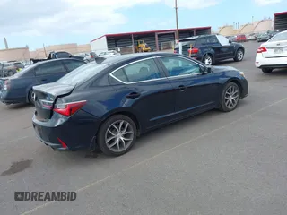 2020 Acura ILX w/Premium Pkg with VIN 19UDE2F78LA007717, listed as a IAAI auction lot 41709255 with 36,673 mi miles. Bid and sale history available at carsss.com. Image 4.