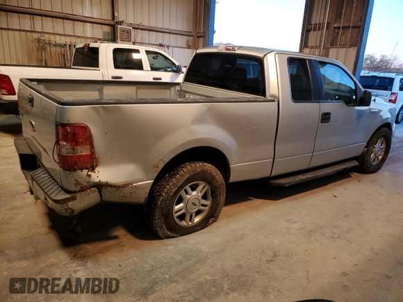 2006 Ford F-150 XL with VIN 1FTPX12V16FA64420, listed as a Copart auction lot 81628804 with 0 mi miles and Salvage Title. Bid and sale history available at carsss.com. Image 3.