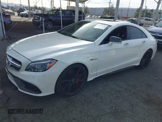 2015 Mercedes-Benz CLS-Class CLS 63 AMG S-Model with VIN WDDLJ7GB5FA134828, listed as a IAAI auction lot 41377844 with 79,219 mi miles. Bid and sale history available at carsss.com. Image 17.