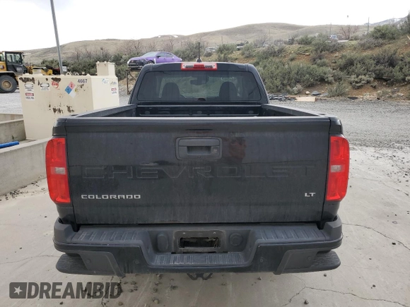2022 Chevrolet Colorado 2WD LT with VIN 1GCHSCEA1N1274826, listed as a Copart auction lot 52534315 with 63,491 mi miles and Clean Title. Bid and sale history available at carsss.com. Image 6.