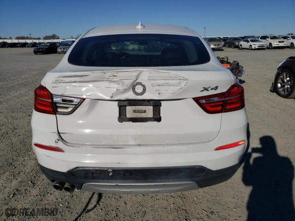 2016 BMW X4 xDrive28i with VIN 5UXXW3C55G0R22505, listed as a Copart auction lot 88490085 with 116445 miles and Salvage Title. Bid and sale history available at carsss.com. Image 6.