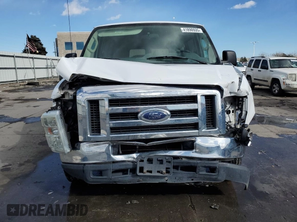 2011 Ford Econoline Passenger XL with VIN 1FBNE3BL4BDA67376, listed as a Copart auction lot 41890935 with 171,949 mi miles and Salvage Title. Bid and sale history available at carsss.com. Image 5.