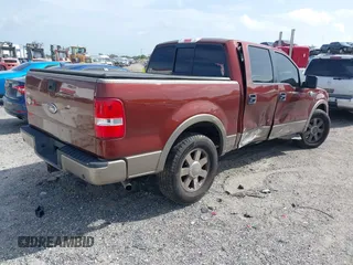 2005 Ford F-150 XLT with VIN 1FTPW12535KE05731, listed as a IAAI auction lot 42496388 with 210,545 mi miles and . Bid and sale history available at DreamBid. Image 4.