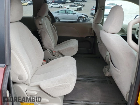 2014 Toyota Sienna LE AAS with VIN 5TDKK3DC9ES479130, listed as a Copart auction lot 57295025 with 207,850 mi miles and Non repairable. Bid and sale history available at DreamBid. Image 11.