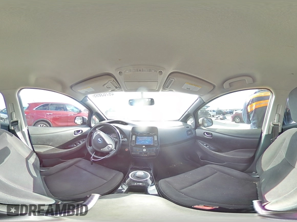 2013 Nissan LEAF SV with VIN 1N4AZ0CP0DC406762, listed as a Copart auction lot 46703895 with 105,689 mi miles and Salvage Title. Bid and sale history available at carsss.com. Image 13.