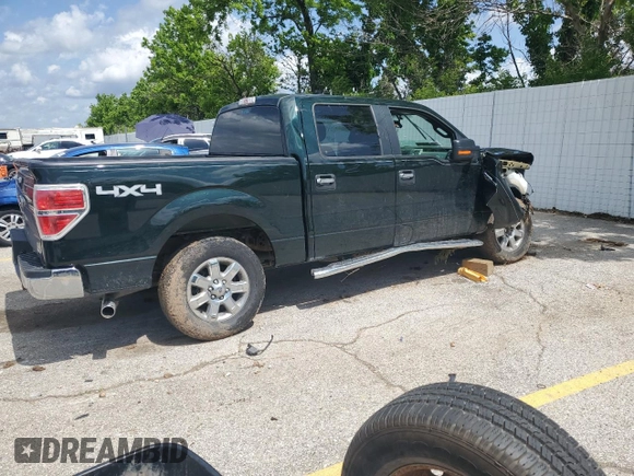 2013 Ford F-150 XL with VIN 1FTFW1EF5DKF14335, listed as a Copart auction lot 57256055 with 71,038 mi miles and Salvage title. Bid and sale history available at DreamBid. Image 3.