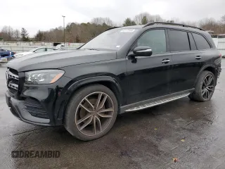 2020 Mercedes-Benz GLS 580 with VIN 4JGFF8GE7LA232971, listed as a Copart auction lot 43170104 with 54,291 mi miles and . Bid and sale history available at DreamBid. Image 1.