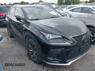 2020 Lexus NX 300 F Sport z VIN JTJSARBZ3L5003856, wystawiony jako IAAI lot #40184405 z przebiegiem 70 790 mil mil oraz . Historia ofert i sprzedaży dostępna na DreamBid. Obrazek 1.