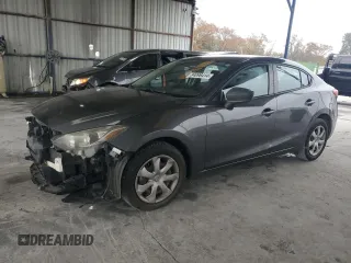2015 Mazda 3 i SV with VIN JM1BM1T76F1272552, listed as a Copart auction lot 84096414 with 126,410 mi miles and Salvage Title. Bid and sale history available at DreamBid. Image 1.