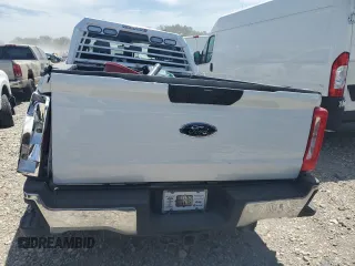 2024 Ford F-350 with VIN 1FT8X3BA0REF08670, listed as a Copart auction lot 52581825 with 12,776 mi miles and Salvage title. Bid and sale history available at DreamBid. Image 6.