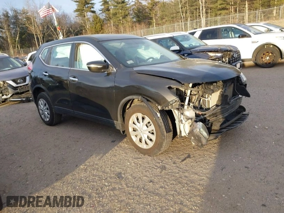 2014 Nissan Rogue SV with VIN 5N1AT2MV5EC805524, listed as a IAAI auction lot 41296075 with 91,938 mi miles and . Bid and sale history available at carsss.com. Image 1.