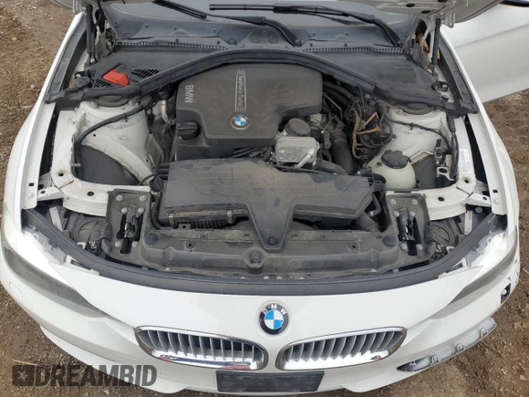 2013 BMW 3 Series 328i xDrive with VIN WBA3B3C57DJ898836, listed as a Copart auction lot 51483555 with 104,500 mi miles and Salvage Title. Bid and sale history available at carsss.com. Image 13.
