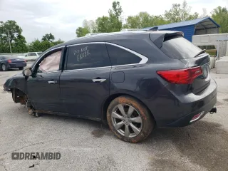 2014 Acura MDX Advance with VIN 5FRYD4H85EB019451, listed as a Copart auction lot 55841705 with Not provided miles and Non repairable. Bid and sale history available at DreamBid. Image 2.