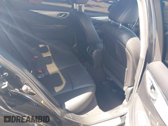 2019 Infiniti Q50 Sport with VIN JN1EV7AP8KM543137, listed as a IAAI auction lot 42602595 with 37,523 mi miles and . Bid and sale history available at DreamBid. Image 8.