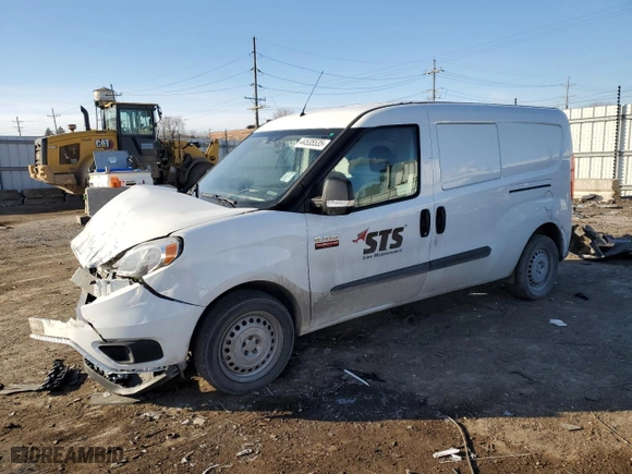 2022 Ram ProMaster City Wagon with VIN ZFBHRFAB3N6X81891, listed as a Copart auction lot 44535535 with 20,148 mi miles and Salvage Title. Bid and sale history available at carsss.com. Image 1.
