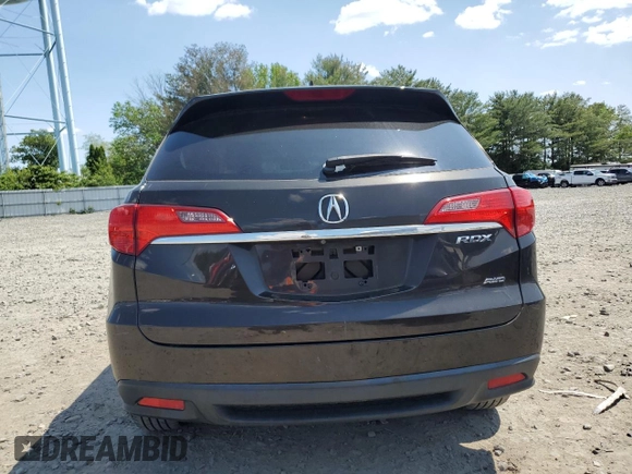 2015 Acura RDX Technology с VIN 5J8TB4H5XFL019789, выставлен на аукционе Copart как лот 58812385 с пробегом 126 194 миль миль и Списание • Salvage title. История ставок и продаж доступна на DreamBid. Изображение 6.