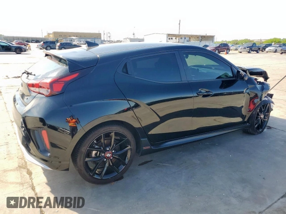 2019 Hyundai Veloster Turbo z VIN KMHTH6AB8KU016026, wystawiony jako Copart lot #50742525 z przebiegiem 61 700 mil mil oraz Szkoda całkowita • Salvage title. Historia ofert i sprzedaży dostępna na DreamBid. Obrazek 3.