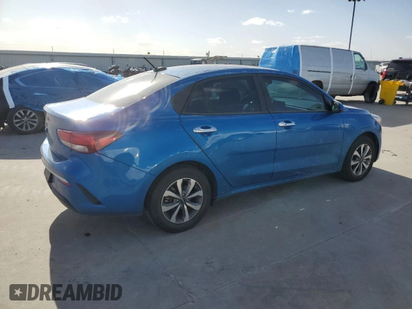 2022 Kia Rio S with VIN 3KPA24AD1NE478417, listed as a Copart auction lot 49182595 with 72,338 mi miles and Clean Title. Bid and sale history available at DreamBid. Image 3.