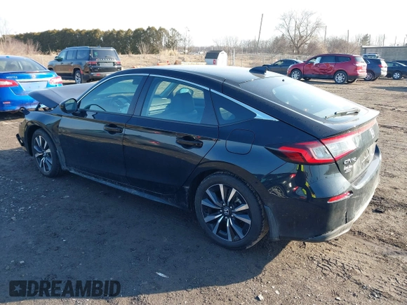 2024 Honda Civic EX-L z VIN 19XFL1H73RE014164, wystawiony jako IAAI lot #38823542 z przebiegiem 3 mil mil oraz . Historia ofert i sprzedaży dostępna na DreamBid. Obrazek 3.