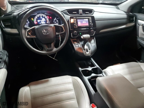 2017 Honda CR-V LX with VIN 7FARW5H39HE014417, listed as a Copart auction lot 48353985 with 44,748 mi miles and Salvage Title. Bid and sale history available at carsss.com. Image 8.