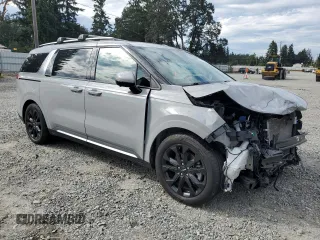 2022 Kia Carnival SX with VIN KNDNE5H31N6183285, listed as a Copart auction lot 69248404 with 31,083 mi miles and Salvage Title. Bid and sale history available at carsss.com. Image 4.