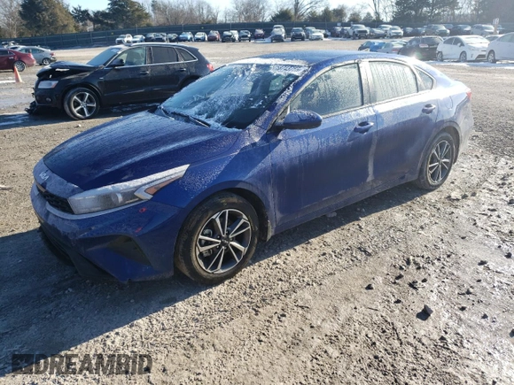 2023 Kia Forte LXS with VIN 3KPF24AD3PE625555, listed as a Copart auction lot 88743755 with 35,660 mi miles and Salvage Title. Bid and sale history available at carsss.com. Image 1.