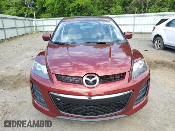 2011 Mazda CX-7 i Sport with VIN JM3ER2B59B0372656, listed as a Copart auction lot 52910645 with 144,062 mi miles and Salvage Title. Bid and sale history available at carsss.com. Image 5.
