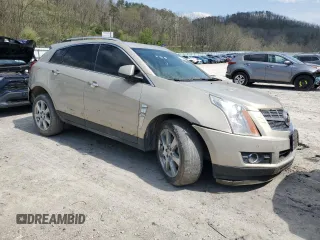 2010 Cadillac SRX Premium Collection with VIN 3GYFNCEY5AS620018, listed as a Copart auction lot 52893755 with Not provided miles and Salvage title. Bid and sale history available at DreamBid. Image 4.