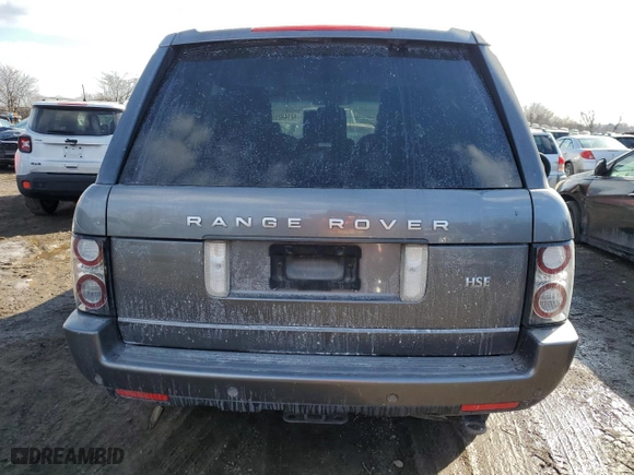 2010 Land Rover Range Rover HSE LUX with VIN SALMF1D47AA323775, listed as a Copart auction lot 42149255 with 150392 miles and Salvage Title. Bid and sale history available at carsss.com. Image 6.