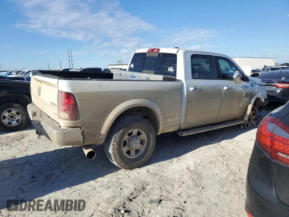 2012 Ram 2500 Laramie Longhorn with VIN 3C6UD5GL6CG334009, listed as a Copart auction lot 88212795 with 222,294 mi miles and Salvage Title. Bid and sale history available at carsss.com. Image 3.